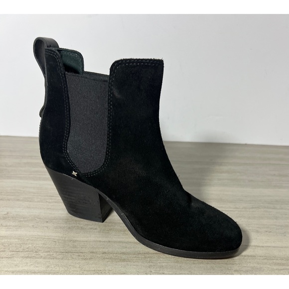 Rag & Bone Devon Boots Black Suede - Picture 4 of 8